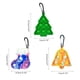 thumbnail image 3 of Llavero de árbol de Navidad, 12 piezas, minijuguete navideño para aliviar el estrés, juguete navideño con burbujas para empujar, calidad superior, 3 of 9
