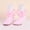 Pink, variant on Utoimkio 1 Pair Ruffle Ankle Socks for Girls Cotton Double Lace Turn Cuff Sock for Kids Cute Dress Socks 1-10 Years