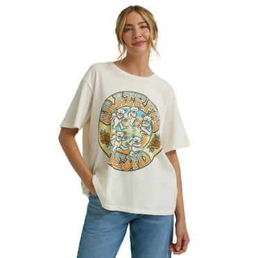 Lee® Women's Short Sleeve Grateful Dead Graphic Band Tee, Sizes S-3XL