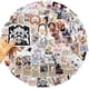 thumbnail image 2 of 100pcs Luffy Gear 5 Stickers, One PCS Piece Anime Stickers, Wanted Posters Nami Zoro Ace Luffy Chopper One pcs Sickers, 2 of 4