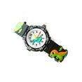 thumbnail image 1 of Reloj Jumpingount para niños y niñas Reloj impermeable con banda de silicona de dibujos animados de dinosaurios en 3D, 1 of 6