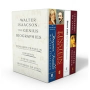 Walter Isaacson: The Genius Biographies : Benjamin Franklin, Einstein, Steve Jobs, and Leonardo da Vinci (Paperback)