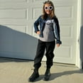thumbnail image 5 of BIG ELEPHANT Boys Girls Fleece Lined Sweatpants, Winter Warm Elastic Waist Jogger Pants with Pockets 3-16Y, 5 of 11
