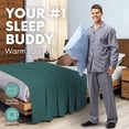 thumbnail image 7 of JMR Waffle Weave Cotton Towel & Washcloth, Teal, 7 of 7