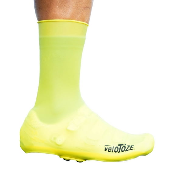 VeloToze Silicone Shoe Cover Viz-Yellow Small