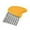 Yellow, variant on Fankiway Stainless Steel Potato Crinkle Cutter Knife Carrot Wavy Knife French Fry Slicer Vegetable Wavy Chopper Knife