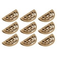 thumbnail image 4 of Fyearfly Bisagras de latón Redondas de Bronce, bisagra de joyero Resistente a la corrosión de Estilo Antiguo para armarios, Cajas de Regalo, Cajas de Vino (10 Juegos), 4 of 5