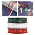thumbnail image 4 of 3 de 10 yardas de cintas navideñas, conjunto de cintas navideñas, amplia aplicación para regalos, paquete de envoltura, decoraciones navideñas, Baoblaze Cinta de malla, 4 of 8