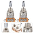 thumbnail image 4 of MasteelfCA 2Pcs Guitar 3 Way Switch Metal Pickup Selector Toggle Switch Electric Guitar Accessory, 4 of 7
