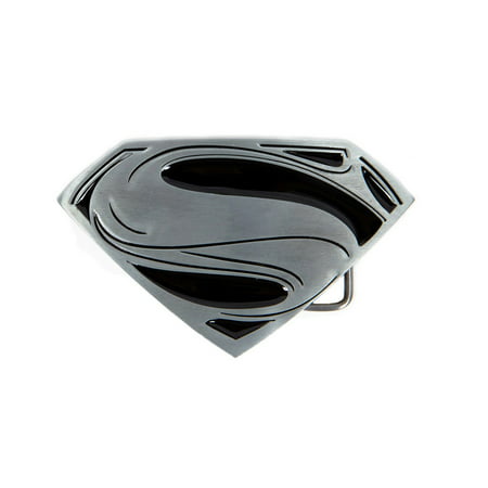 DC Comics Superman Logo Enamel Inlay Belt Buckle