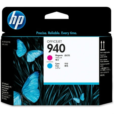 - HP 940 - Cyan, magenta - printhead HP 940 Cyan - Magenta Printhead - Magenta, Cyan - Inkjet - 1 Each