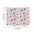 thumbnail image 6 of Kdxio Tulips Flowers Wall Hanging Tapestries Banner For Bedroom College Dorm Home Living Room Party Decor 29X37 In, 6 of 8