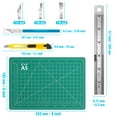 thumbnail image 3 of Exacto Knife Set, 2 Pcs Craft Knife with 40 Pcs Blades for Scrapbooking, 3 of 6
