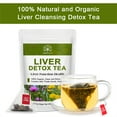 thumbnail image 5 of HFU Liver Detox Tea, Liver Cleanse Tea for Liver Support, 42 Tea Bags Herbal Tea, Includes Milk Thistle, Turmeric & Fennel, 5 of 9