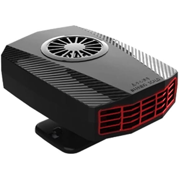 Portable Car Heater More Chioce Car Heater Windshield Defroster Demister 360 Degree Adjustment Low Noise Air Heating Fan Plug in Cigarette Lighte