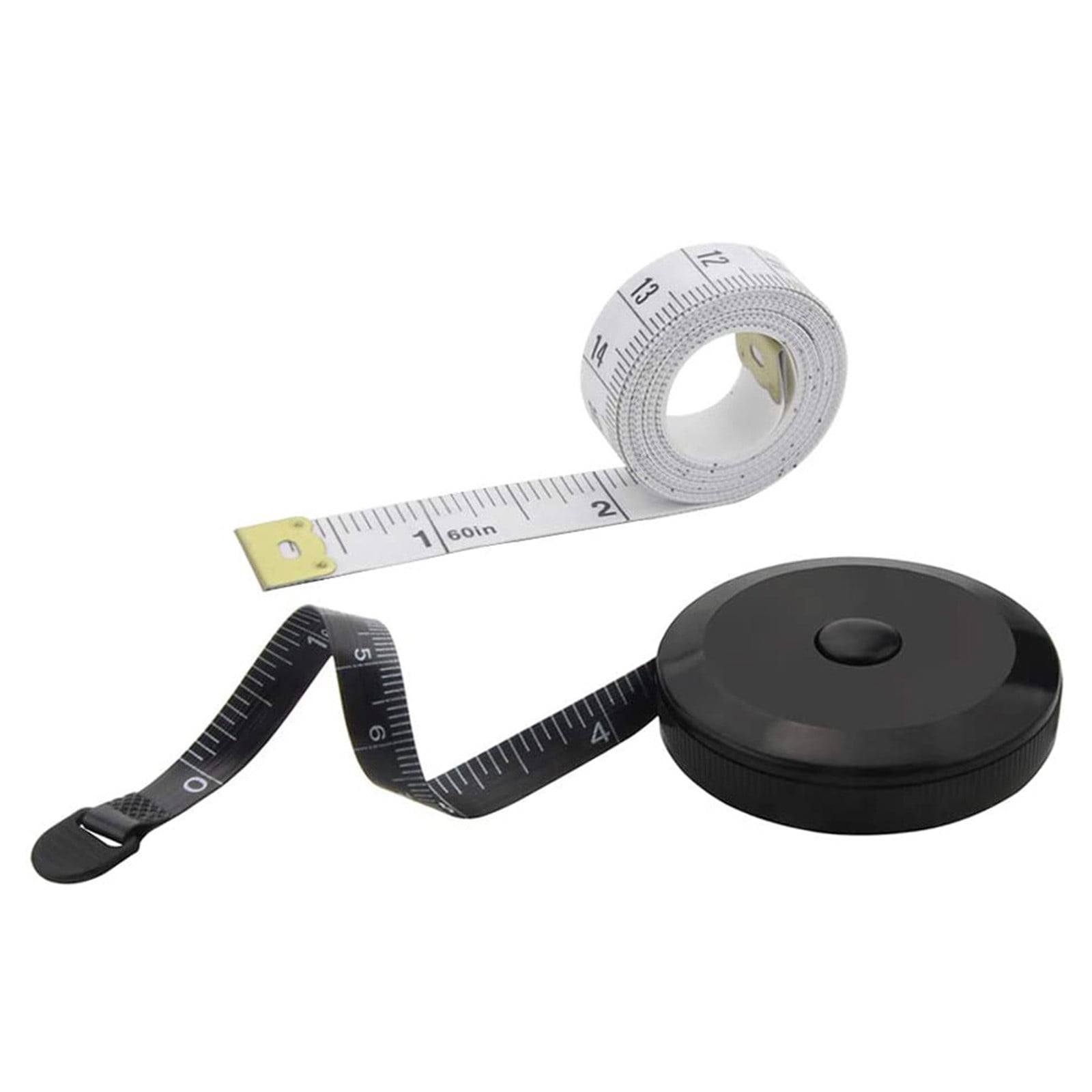 150CM Soft Rubber Tape Measures Sewing Tailor Body Measuring Tool With Key Ring 