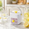 thumbnail image 2 of Leodye 1PCS Hand Press Ice Cube Maker Portable Ice Press Mold Quick Ice Making Accessory for Household Cold Drinks Beverage Prep, 2 of 6
