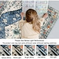 thumbnail image 3 of Wonnitar 2'X3' Small Boho Tribal Rugs for Entryway,Soft Kitchen Rugs Non Slip Washable Rugs,2X3ft Modern Foldable Door Mat Indoor Entrance Low-Pile Throw Rug for Bedroom Bathroom,Blue, 3 of 7