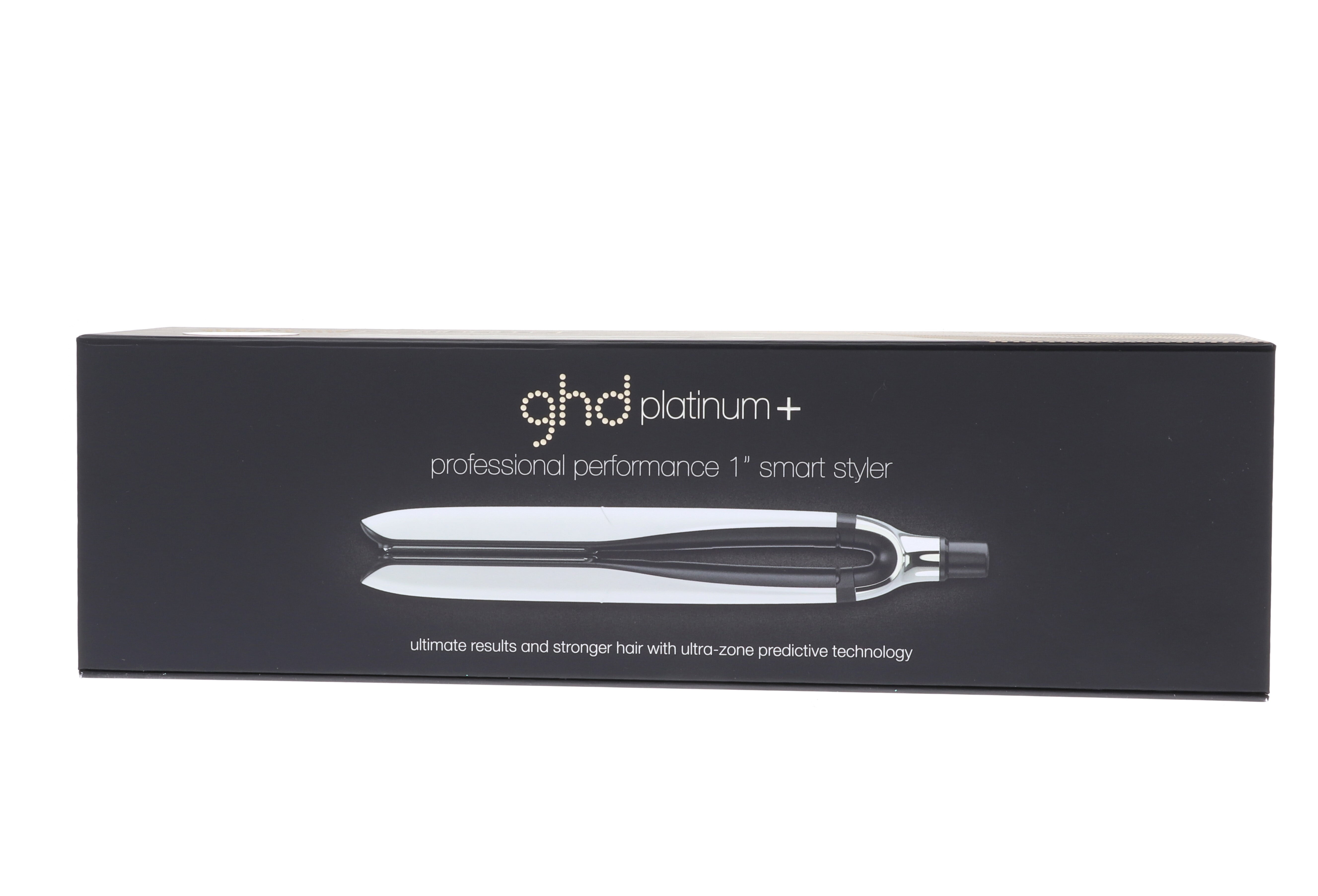 ghd Platinum Professional Performance Styler 1 Flat Iron Hair  Straightener, White 