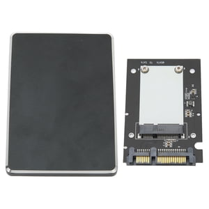 MSATA TO SSD Pièce jointe, prise et jeu Ultra Coloration par sablage à oxydation fine SSD Pièce jointe MSATA Aux III Pour OS Pour