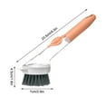 thumbnail image 2 of RXIRUCGD Household Cleaning Brush,Press Type Automatic Liquid Adding Brush, 2 of 6