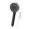 Universal Large Coarse Hole Showerhead Small Shower Head High Pressure