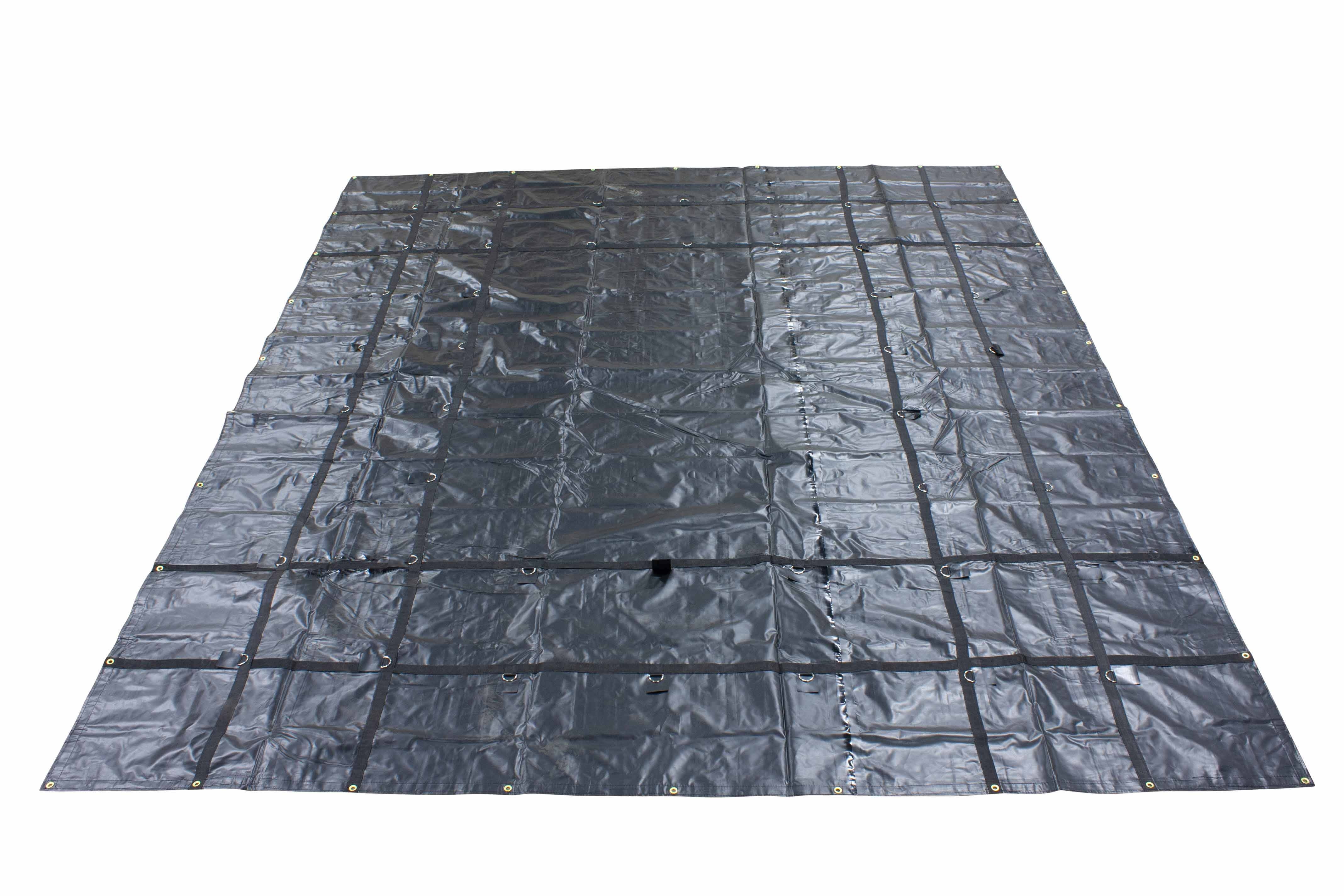 Mytee Products Heavy Duty 16' x 27' Flatbed Truck Tarps 18oz/14oz Steel
