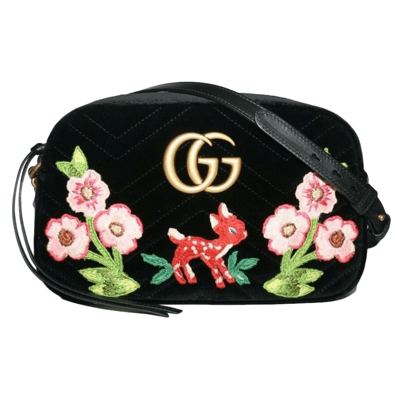 GUCCI GG Marmont Matelasse Leather Crossbody Bag Dusty Pink 447632