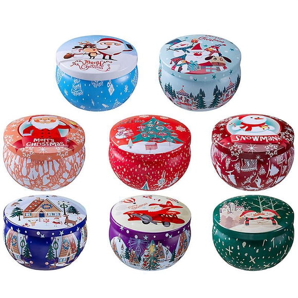 8 piezas vela perfumada navideña