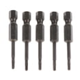 thumbnail image 4 of 10 piezas Destornillador Broca Socket Nut Driver Adaptador Hex Shank Tool T8 T8 2.32mm Zulema Brocas, 4 of 8