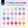 thumbnail image 2 of Kit de esmaltes de uñas en gel VANREESA, 24 colores con luz UV, 42 unidades, 2 of 7