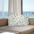 thumbnail image 2 of Plant Green Outdoor Pillow Covers Pack of 2 Farmhouse Eucalyptus Leaf Watercolor Waterproof Throw Pillow Covers Decorative Cushion Cases for Patio Garden Tent Balcony Couch 20x12 inch, 2 of 8