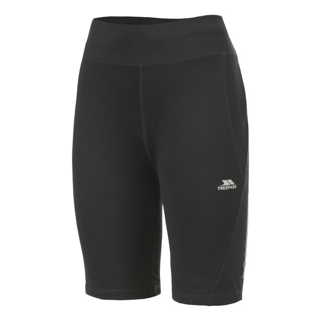 Trespass - Pantalones cortos modelo Melodie para mujer (Negro)