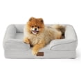 thumbnail image 1 of Cama ortopédica para perros, pequeña, lavable con forro impermeable, 1 of 6