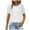 White, variant on Summer Tops for Women Shirts for Women Long Sleeve Womens Solid T Shirts Short Sleeved Casual Womens Active Tops Loose Fit Long Sleeve Tee Extra T Solid Colors Blank Hot Pink XL
