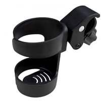 LAMIRO Cup Holder for Walker Rollator 360 Rotating Purpose Cup Holder Wheelchair Cup Holders for the Armrest