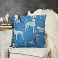 thumbnail image 2 of Cartoon Doodle Dogs Throw Pillow CoversDecorative Pillowcases Soft Cushion Covers for Sofa Couch Bed Home Deco, 2 of 5