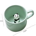 thumbnail image 5 of Joernso 3D Effect Water Mug Exquisite Ceramic Creative Animal Decor Milk Cup for Home, 5 of 8