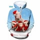 thumbnail image 3 of Nueva moda Bull Terrier 3D impreso hombres y mujeres sudaderas con capucha ropa casual perro Bull Terrier manga larga ropa de calle con capucha, 3 of 5
