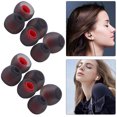 thumbnail image 4 of WDOplteas 12 Piezas Internos Silicona para Reemplazar (gris + Rojo), 4 of 9