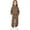 X0 Brown, variant on Girls 2 Piece Outfits Tracksuit Drop Shoulder Sweatshirt Quarter Zip Sweatshirt and Sweatpants Joggers Set with Pockets,Color:Hot Pink,5-6 Years