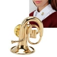 thumbnail image 1 of Broche de instrumento musical broche de tuba exquisito seguro retro Decoración de joyería elegante para fiesta de vacaciones ANGGREK Otros, 1 of 8