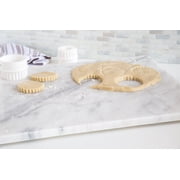 Fox Run Marble Pastry Board For Rolling Dough, White, 16 x 20 Marble Charcuterie Board