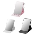 thumbnail image 3 of Stylish PU Leather Cosmetic Glass Compactly Size With Clear Reflection For Office And Outdoor Eyelash Care Use, 3 of 8