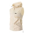 thumbnail image 4 of Ceisia UV Protection Men's Loose Fit Hooded Lightweight Quick-Dry Sun Vest Gift, 4 of 5