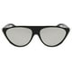 thumbnail image 2 of Gafas de terre de vintage Gafas con lente degradada Steampunk Mujeres Lady Shades , lente negra clara del marco y de la astilla, se describe marco negro claro y lente plateada Salvador Gafas de sol de la moda de las mujeres, 2 of 6