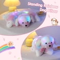 thumbnail image 2 of Almohada de peluche Glow Guards 14 Rainbow Dog con LED y música, 2 of 6