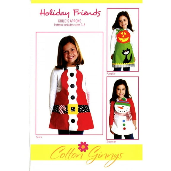 Holiday Friends Apron Pattern