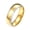 Silver Black, variant on Men's and Women's Stainless Steel Simplicity Mirror Two-tone Polished Ring Silver Black Size 9