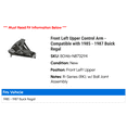 thumbnail image 2 of Front Left Upper Control Arm - Compatible with 1985 - 1987 Buick Regal 1986, 2 of 2